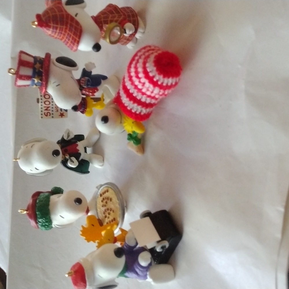Scooby Christmas tree ornaments set of 6